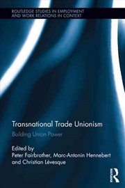 Buy Transnational Trade Unionism