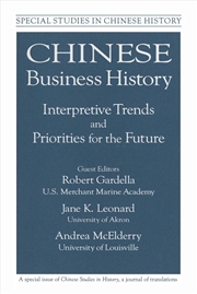 Buy Chinese Business History