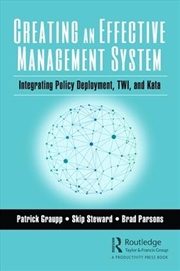 Buy Creating An Effective Manageme