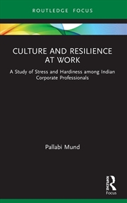 Buy Culture And Resilience At Work
