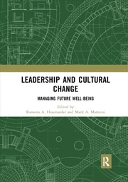 Buy Leadership And Cultural Change