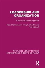 Buy Leadership And Organization: R