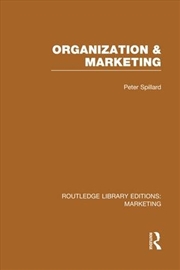 Buy Organization And Marketing: Rl