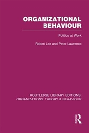 Buy Organizational Behaviour: Rle: