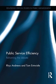 Buy Public Service Efficiency
