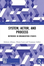 Buy System, Actor, And Process