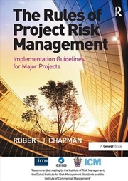 Buy The Rules Of Project Risk Mana