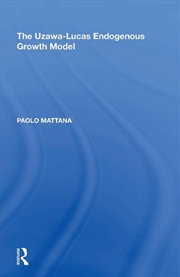 Buy The Uzawa-Lucas Endogenous Gro