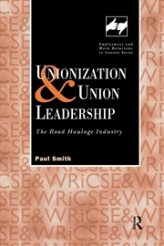 Buy Unionization And Union Leaders