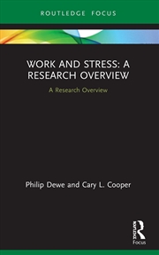 Buy Work And Stress: A Research Ov