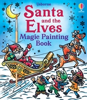 Buy Santa And The Elves Magic Painting Book