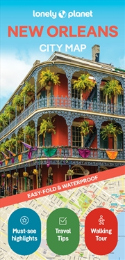 Buy Lonely Planet New Orleans City Map