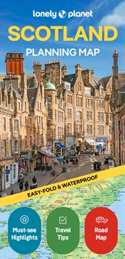 Buy Lonely Planet Scotland Planning Map