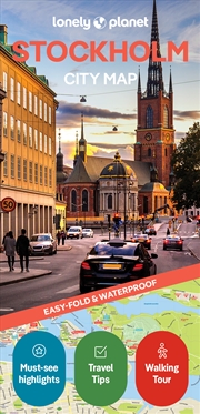 Buy Lonely Planet Stockholm City Map