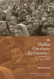 Buy Malka Owsiany Recounts...