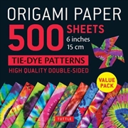 Buy Origami Paper 500 Sheets Tie-Dye Patterns 6" (15 Cm)