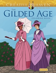 Buy Creative Haven The Gilded Age Coloring Book