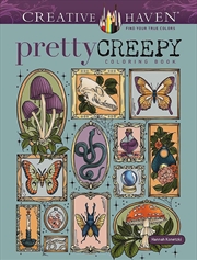 Buy Creative Haven Pretty Creepy Coloring Book
