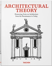 Buy Architectural Theory. Pioneering Texts On Architecture From The Renaissance To Today