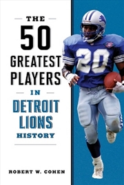 Buy The 50 Greatest Players In Detroit Lions History