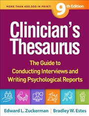 Buy Clinician's Thesaurus, Ninth Edition