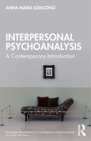 Buy Interpersonal Psychoanalysis A Contemporary Introduction