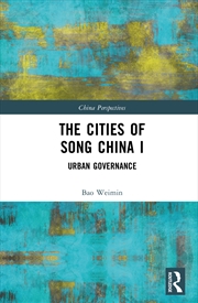 Buy Cities Of Song China I Urban Governance