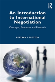 Buy Introduction To International Negotiation Concepts, Processes And Research
