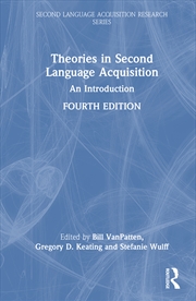 Buy Theories In Second Language Acquisition An Introduction