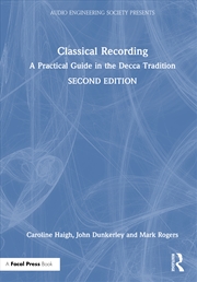 Buy Classical Recording A Practical Guide In The Decca Tradition