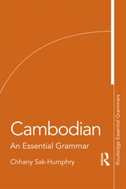 Buy Cambodian An Essential Grammar