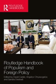 Buy Routledge Handbook Of Populism And Foreign Policy