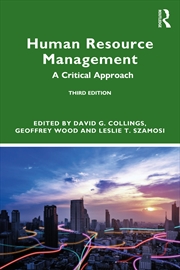 Buy Human Resource Management A Critical Approach