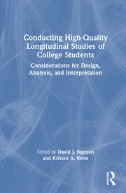 Buy Conducting High-Quality Longitudinal Studies Of College Students Considerations For Design, Analysis