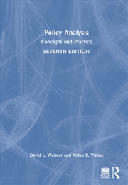 Buy Policy Analysis Concepts And Practice