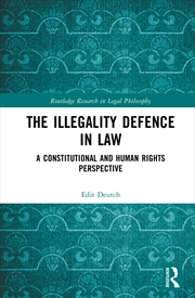 Buy Illegality Defence In Law A Constitutional And Human Rights Perspective