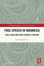 Buy Free Speech In Indonesia Legal Issues And Public Interest Litigation