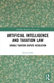 Buy Artificial Intelligence And Taxation Law Double Taxation Dispute Resolution