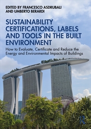 Buy Sustainability Certifications, Labels And Tools In The Built Environment How To Evaluate, Certificat
