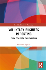 Buy Voluntary Business Reporting From Evolution To Revolution