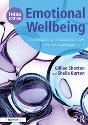 Buy Emotional Wellbeing An Introductory Handbook For Elsas And Pastoral Support Staff