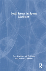 Buy Legal Issues In Sports Medicine