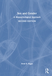 Buy Sex And Gender A Biopsychological Approach