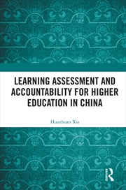 Buy Learning Assessment And Accountability For Higher Education In China