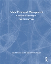 Buy Public Personnel Management Contexts And Strategies