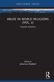 Buy Abuse In World Religions (Vol. 2) Towards Solutions