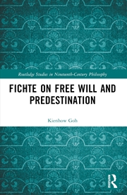 Buy Fichte On Free Will And Predestination