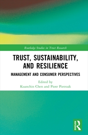 Buy Trust, Sustainability, And Resilience Management And Consumer Perspectives