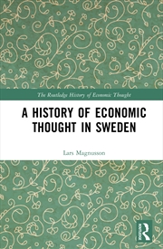Buy History Of Economic Thought In Sweden