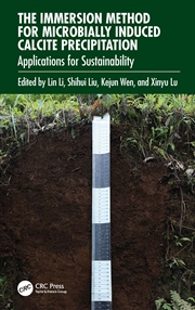 Buy Immersion Method For Microbially Induced Calcite Precipitation: Applications For Sustainability